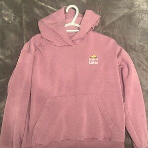 A Lorax hoodie, has had a couple wears and is in pristine condition.